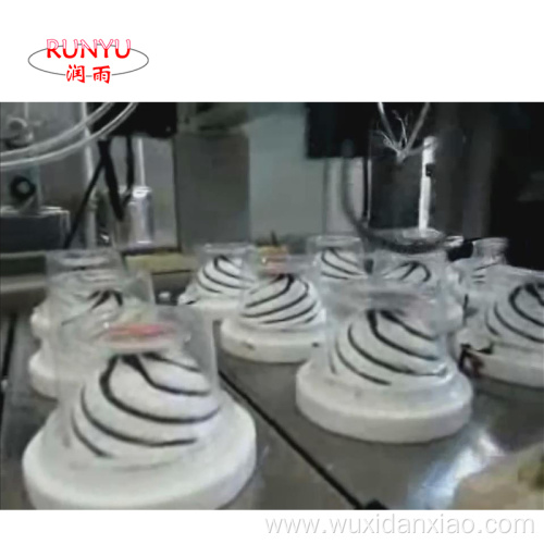 automatic ice cream cone filling machine